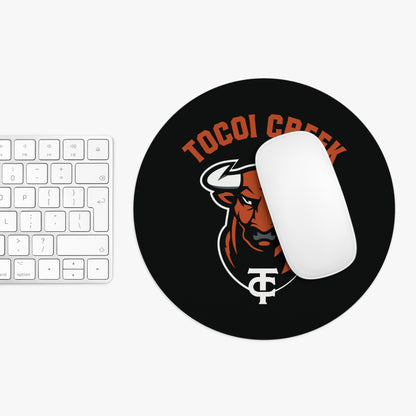 Tocoi Creek High School Mouse Pad – Toro Mascot Desk Mat (Round or Rectangle)