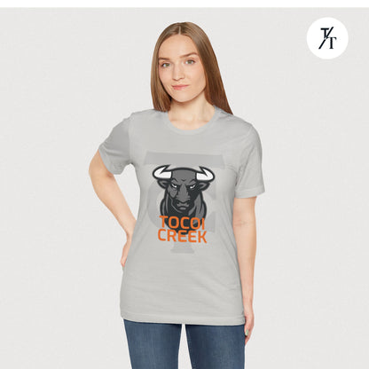 Mono Shadow Toro Tee – Tocoi Creek High School Bull Shirt
