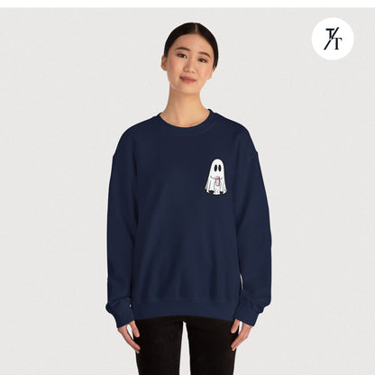 Cute Boo Ghost Diet Coke Halloween Spooky Sweatshirt