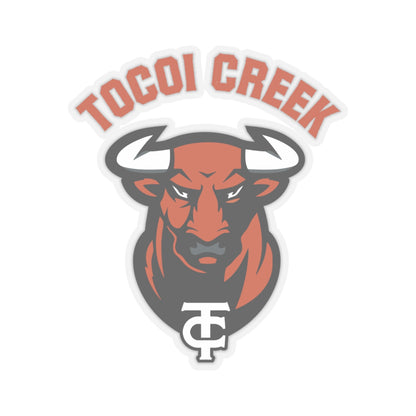 Arched Toro + TC Logo Sticker – Tocoi Creek Spirit Decal