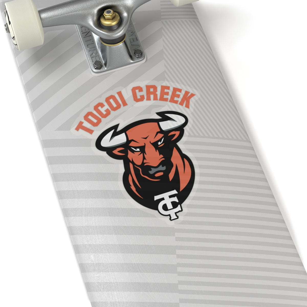 Arched Toro + TC Logo Sticker – Tocoi Creek Spirit Decal