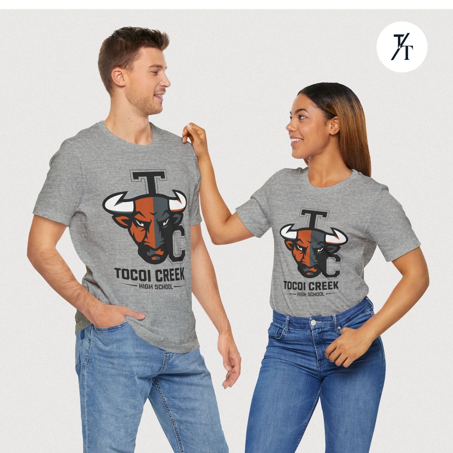 Split Face Toro Tee – Tocoi Creek High School Bull Shirt