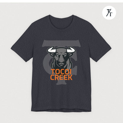 Mono Shadow Toro Tee – Tocoi Creek High School Bull Shirt
