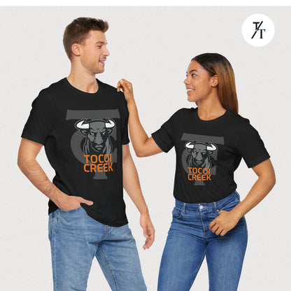 Mono Shadow Toro Tee – Tocoi Creek High School Bull Shirt