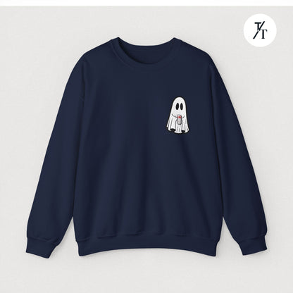 Cute Boo Ghost Diet Coke Halloween Spooky Sweatshirt