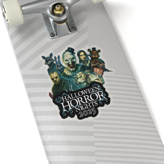 Halloween Horror Nights 2025 Original Exclusive Designed Horror Icon Ensemble Sticker/Decal