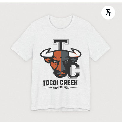 Split Face Toro Tee – Tocoi Creek High School Bull Shirt