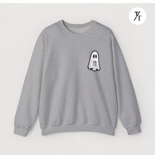 Cute Boo Ghost Diet Coke Halloween Spooky Sweatshirt