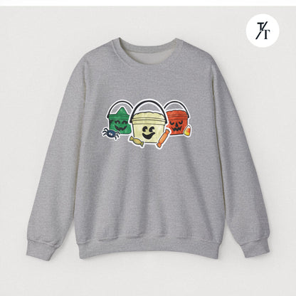 Retro Halloween McDonalds 'Boo Buckets' women's sweatshirt,