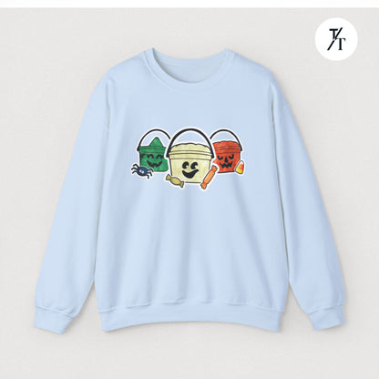 Retro Halloween McDonalds 'Boo Buckets' women's sweatshirt,