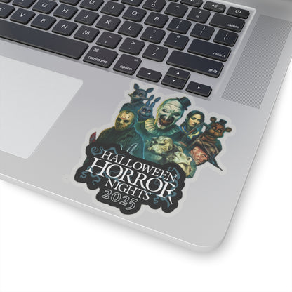 Halloween Horror Nights 2025 Original Exclusive Designed Horror Icon Ensemble Sticker/Decal