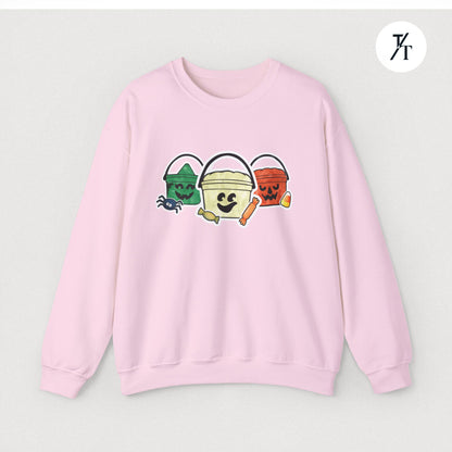 Retro Halloween McDonalds 'Boo Buckets' women's sweatshirt,
