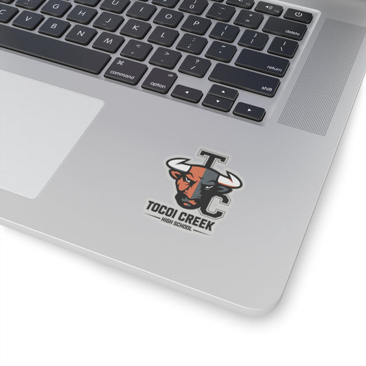 Split Face Toro Sticker – Bold Tocoi Creek Mascot Decal