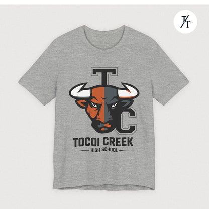 Split Face Toro Tee – Tocoi Creek High School Bull Shirt