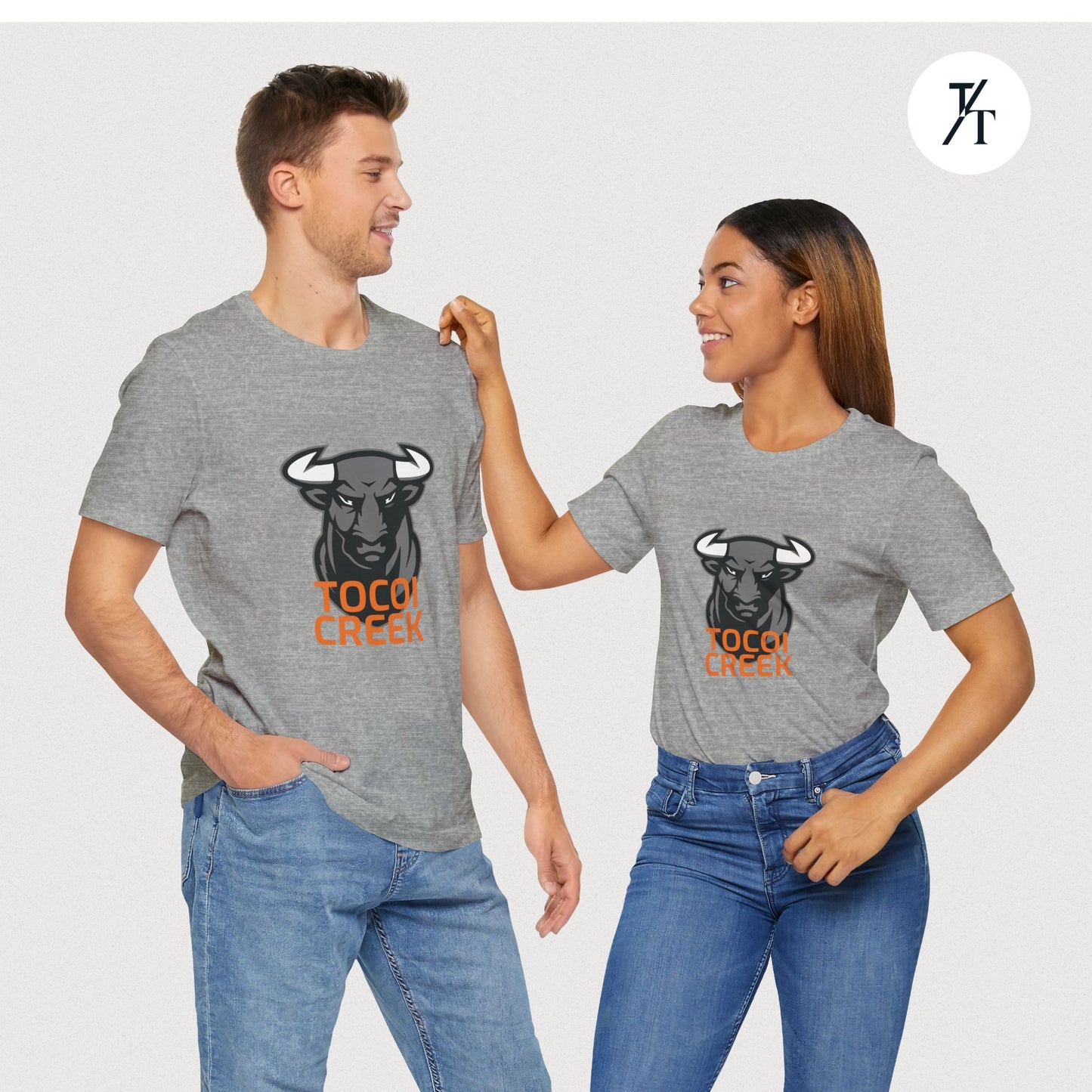 Mono Shadow Toro Tee – Tocoi Creek High School Bull Shirt