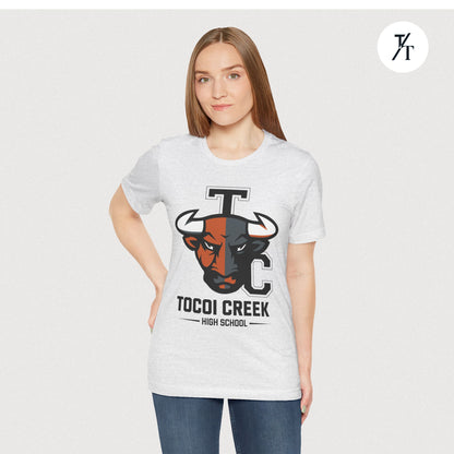 Split Face Toro Tee – Tocoi Creek High School Bull Shirt