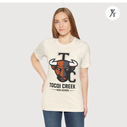 Split Face Toro Tee – Tocoi Creek High School Bull Shirt