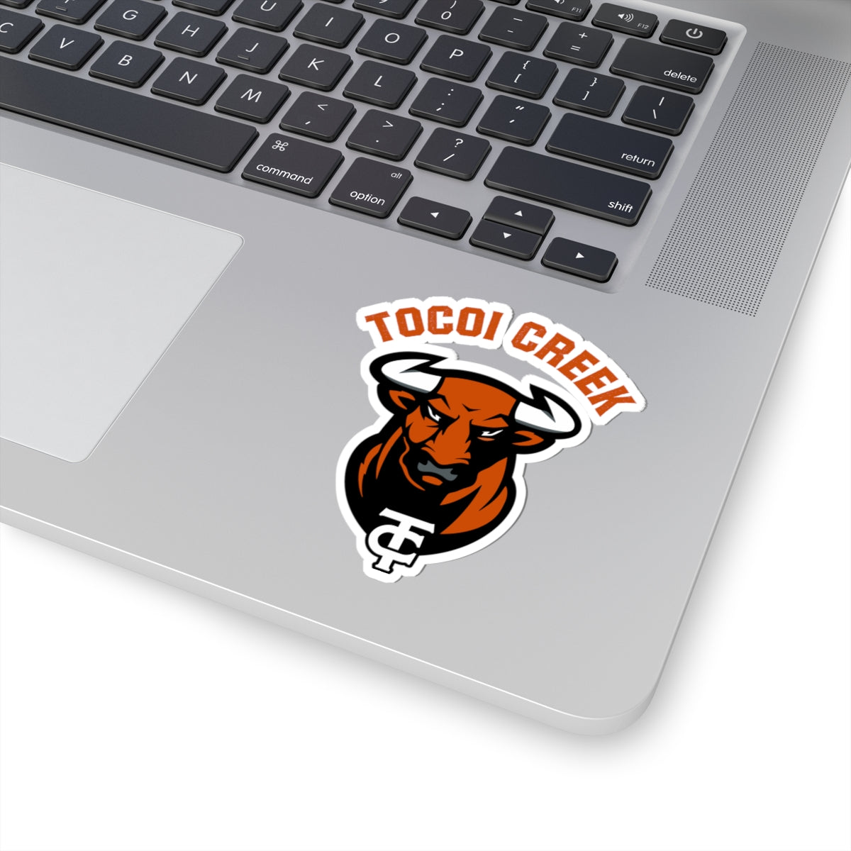 Arched Toro + TC Logo Sticker – Tocoi Creek Spirit Decal