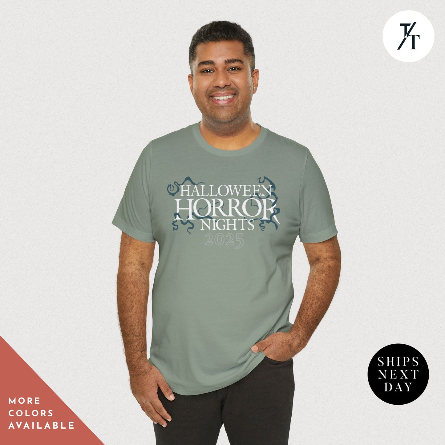 Halloween Horror Nights 2025 Classy Type Tee