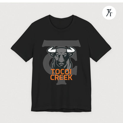 Mono Shadow Toro Tee – Tocoi Creek High School Bull Shirt