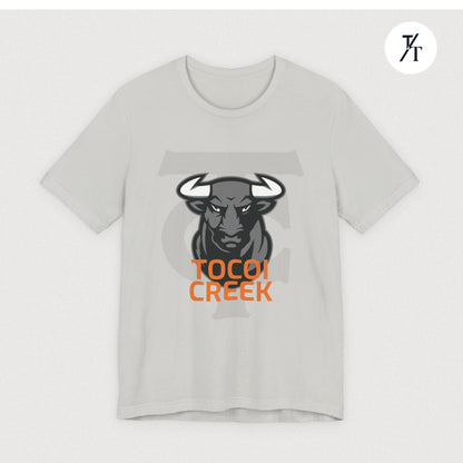 Mono Shadow Toro Tee – Tocoi Creek High School Bull Shirt