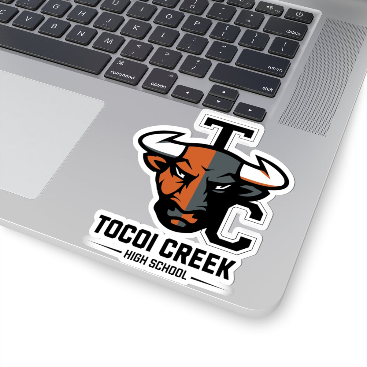Split Face Toro Sticker – Bold Tocoi Creek Mascot Decal