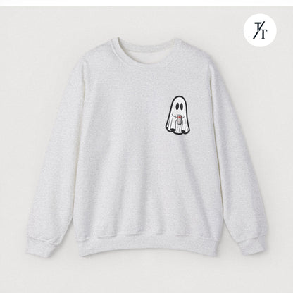 Cute Boo Ghost Diet Coke Halloween Spooky Sweatshirt