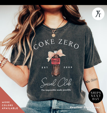 I Need a Coke Zero Shirt Funny Coca Cola Gift For Her