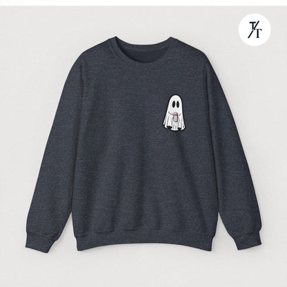 Cute Boo Ghost Diet Coke Halloween Spooky Sweatshirt