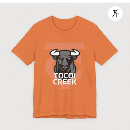 Mono Shadow Toro Tee – Tocoi Creek High School Bull Shirt