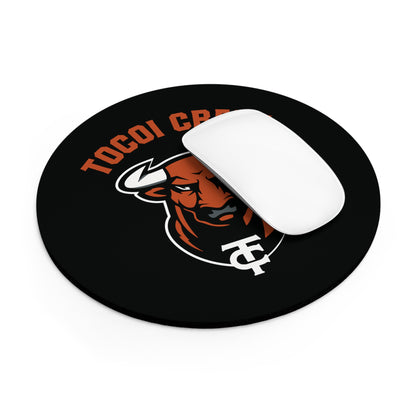 Tocoi Creek High School Mouse Pad – Toro Mascot Desk Mat (Round or Rectangle)