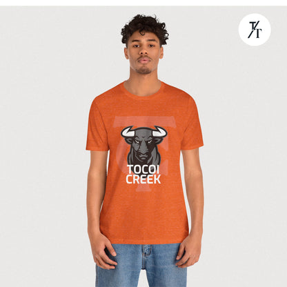 Mono Shadow Toro Tee – Tocoi Creek High School Bull Shirt