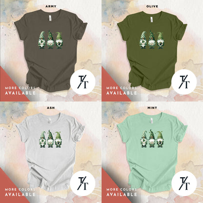 Happy St Patricks Day Gnomes Shirt Clover Tee Gift