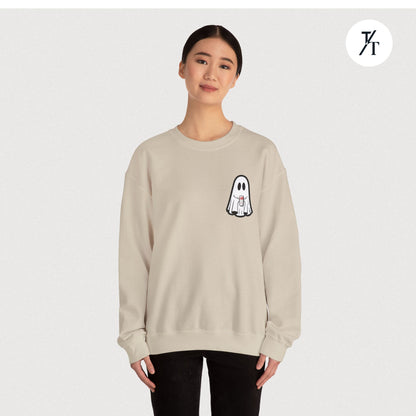 Cute Boo Ghost Diet Coke Halloween Spooky Sweatshirt