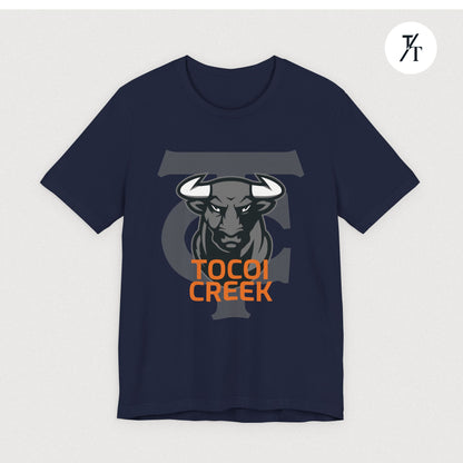 Mono Shadow Toro Tee – Tocoi Creek High School Bull Shirt