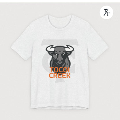 Mono Shadow Toro Tee – Tocoi Creek High School Bull Shirt