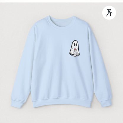 Cute Boo Ghost Diet Coke Halloween Spooky Sweatshirt