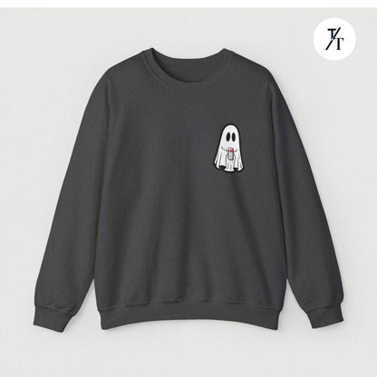 Cute Boo Ghost Diet Coke Halloween Spooky Sweatshirt