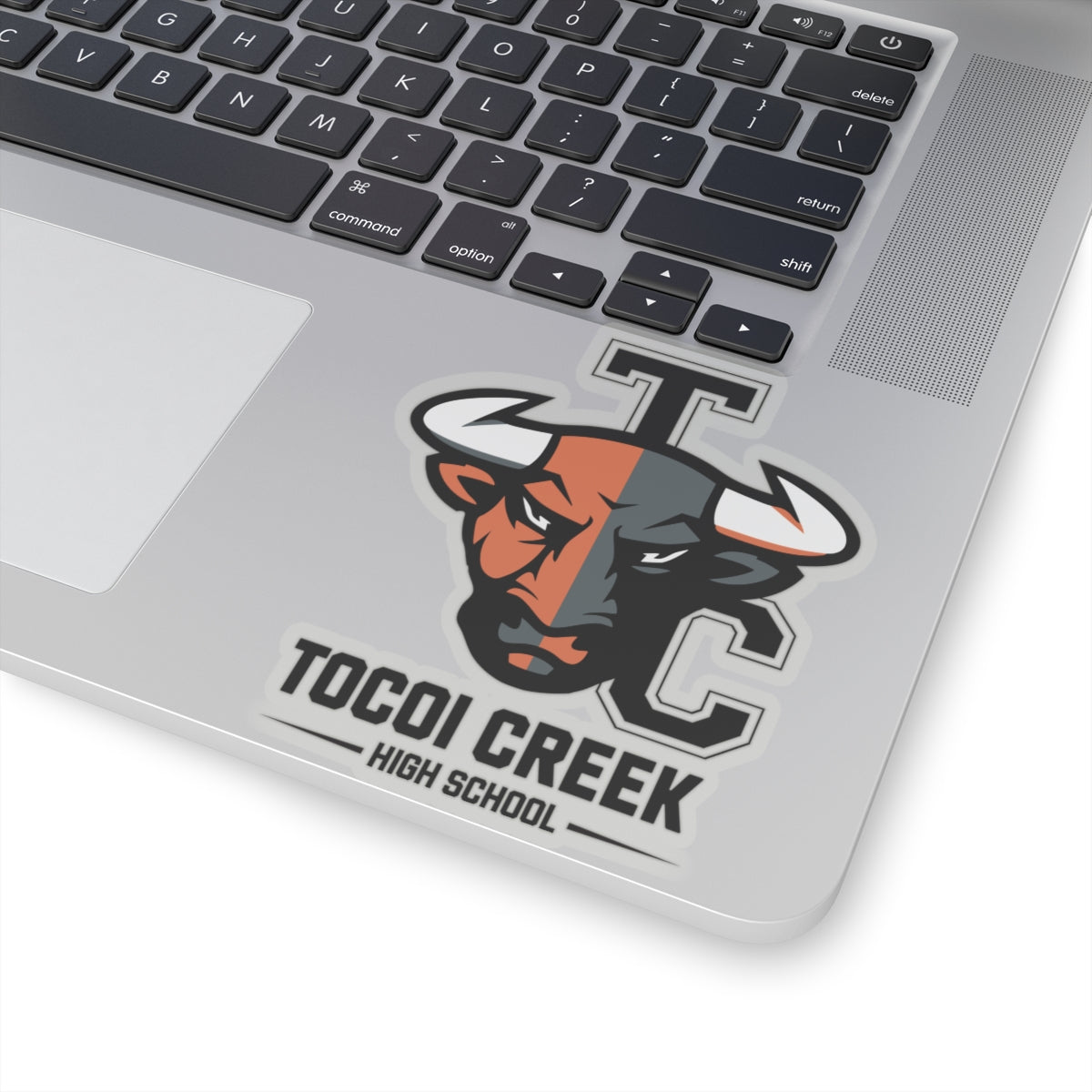 Split Face Toro Sticker – Bold Tocoi Creek Mascot Decal