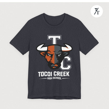 Split Face Toro Tee – Tocoi Creek High School Bull Shirt