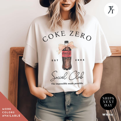 I Need a Coke Zero Shirt Funny Coca Cola Gift For Her