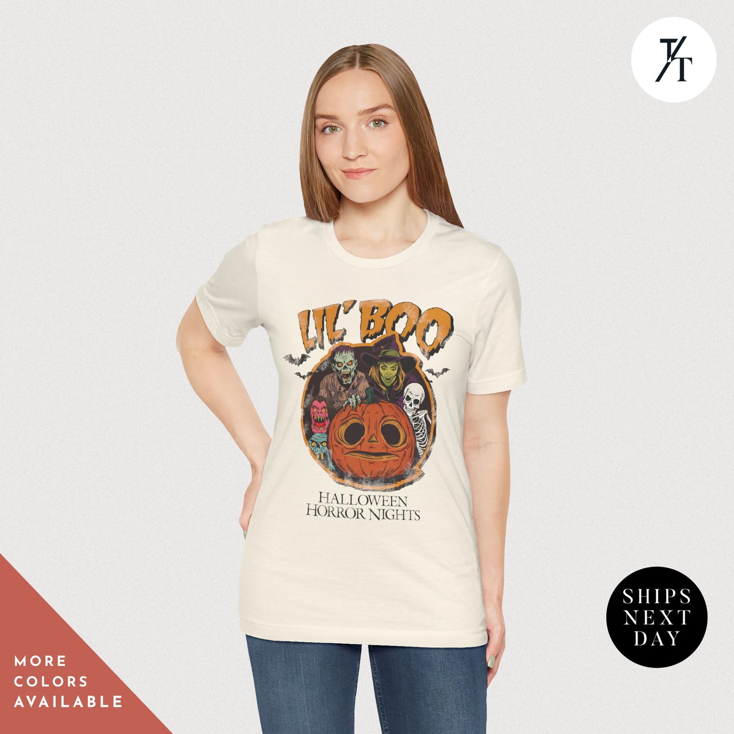 Halloween Horror Nights Lil Boo Unisex Original Design Graphic Tee