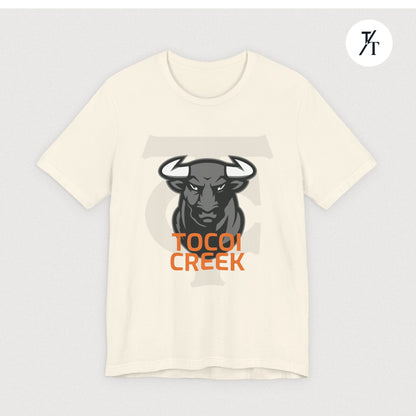 Mono Shadow Toro Tee – Tocoi Creek High School Bull Shirt