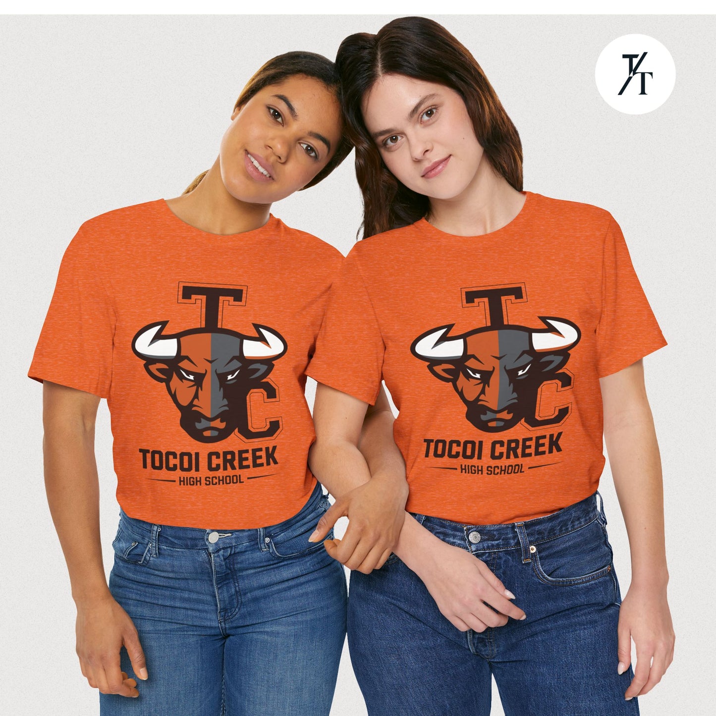 Split Face Toro Tee – Tocoi Creek High School Bull Shirt