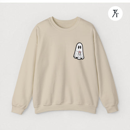Cute Boo Ghost Diet Coke Halloween Spooky Sweatshirt