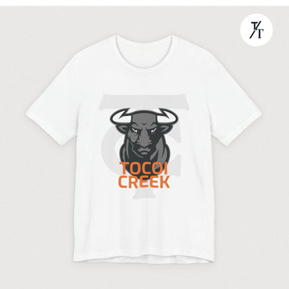 Mono Shadow Toro Tee – Tocoi Creek High School Bull Shirt