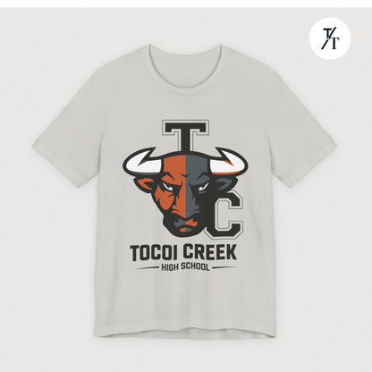 Split Face Toro Tee – Tocoi Creek High School Bull Shirt