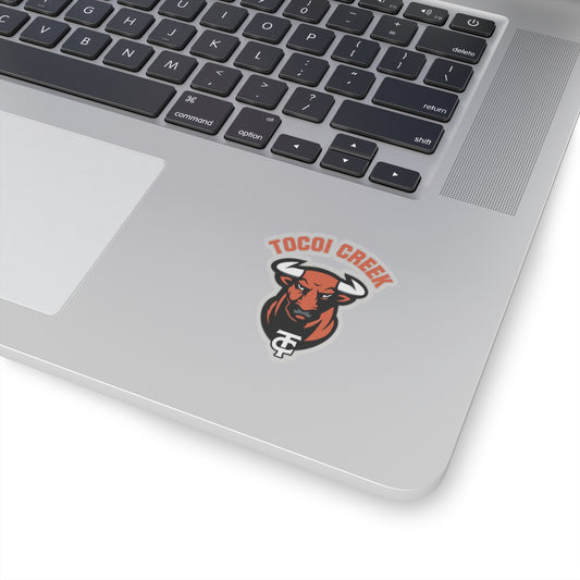 Arched Toro + TC Logo Sticker – Tocoi Creek Spirit Decal