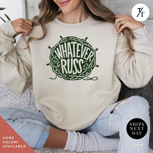 Christmas vacation Sweatshirt Retro 90s National lampoons Christmas Sweatshirt Funny Clark Griswold Movie Quote Shirt Whatever Russ Grizwold - Trendy/Timeless Studio