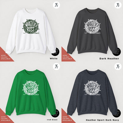 Christmas vacation Sweatshirt Retro 90s National lampoons Christmas Sweatshirt Funny Clark Griswold Movie Quote Shirt Whatever Russ Grizwold - Trendy/Timeless Studio